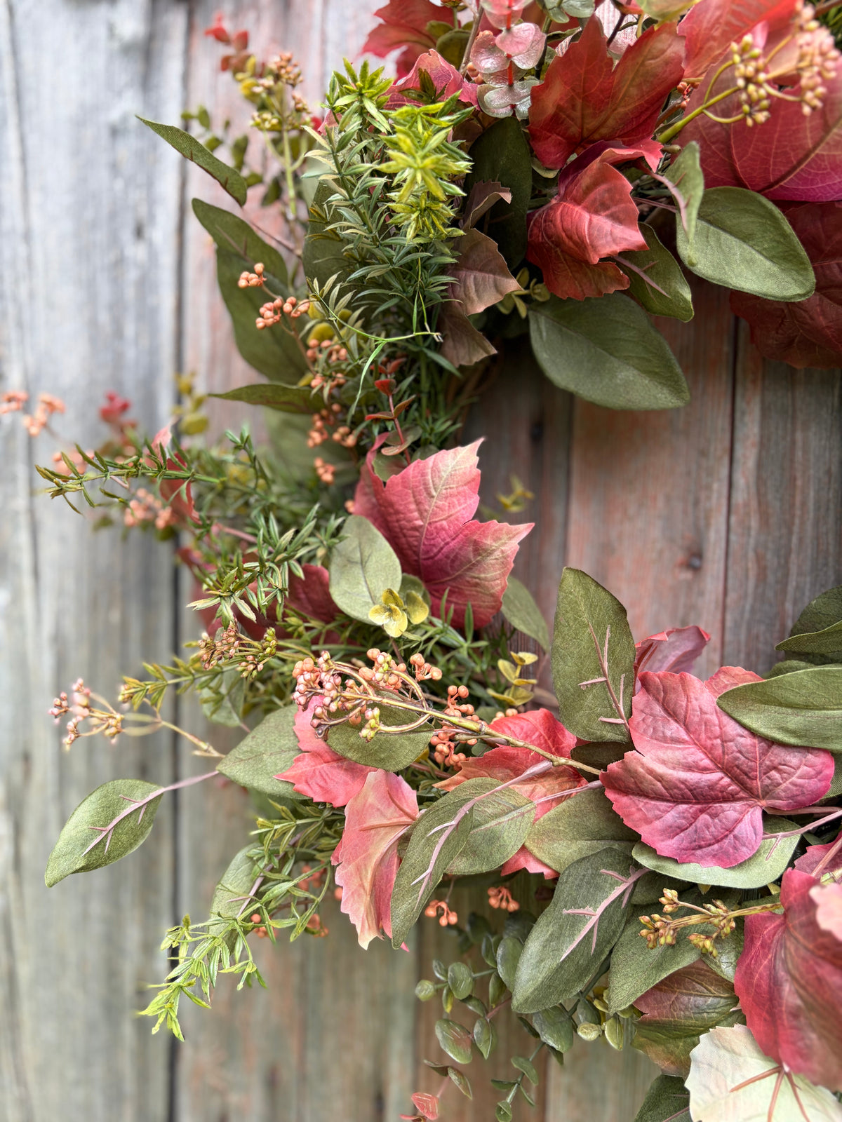 Maple Eucalyptus Wreath
