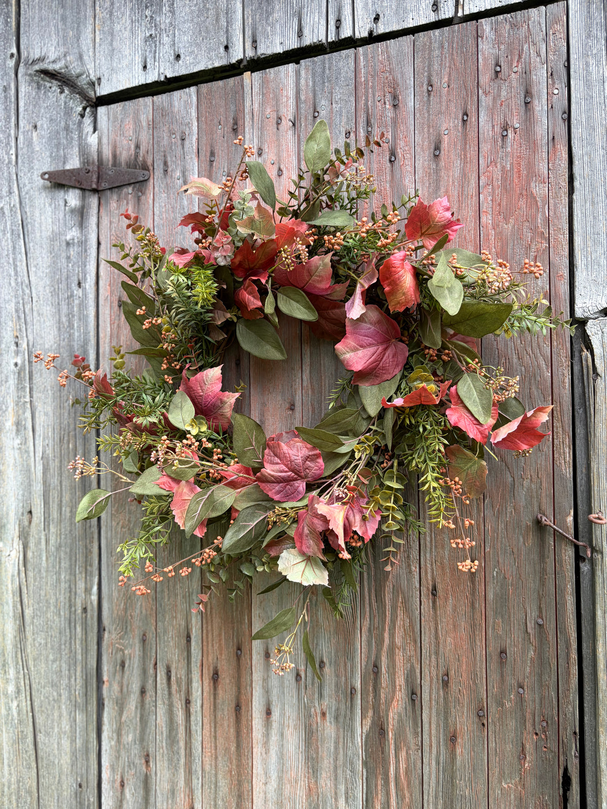 Maple Eucalyptus Wreath