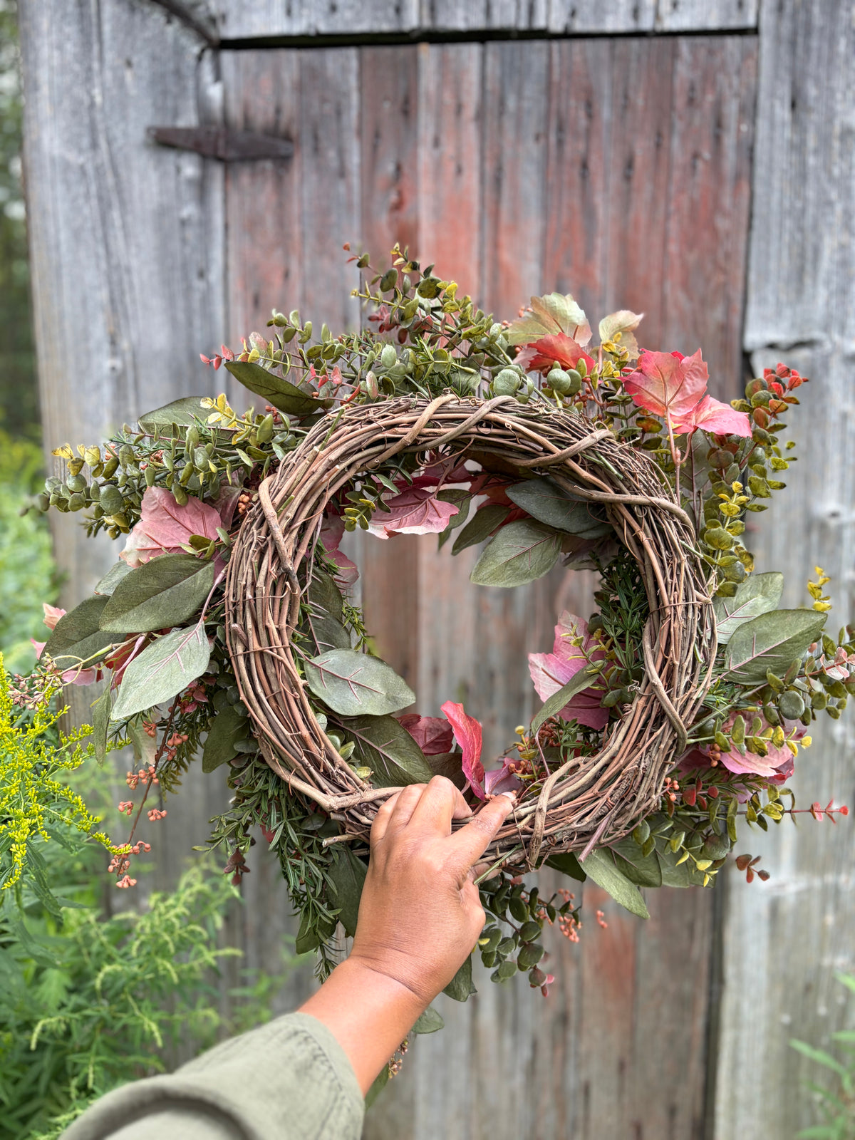 Maple Eucalyptus Wreath