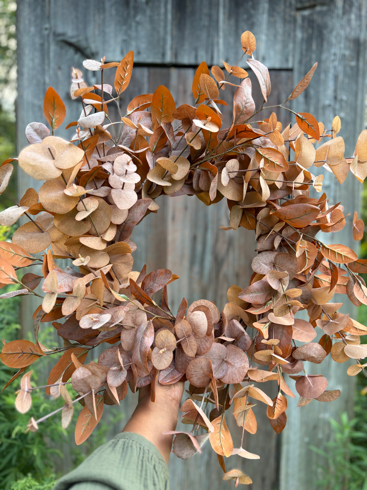Copper Eucalyptus Wreath