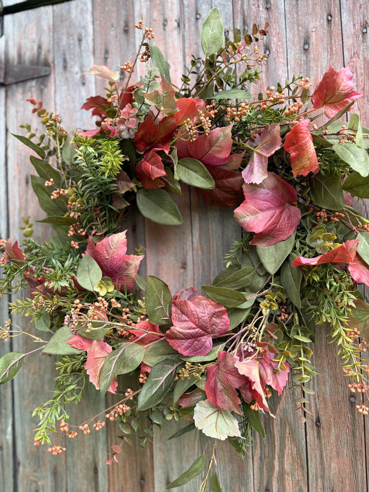 Maple Eucalyptus Wreath