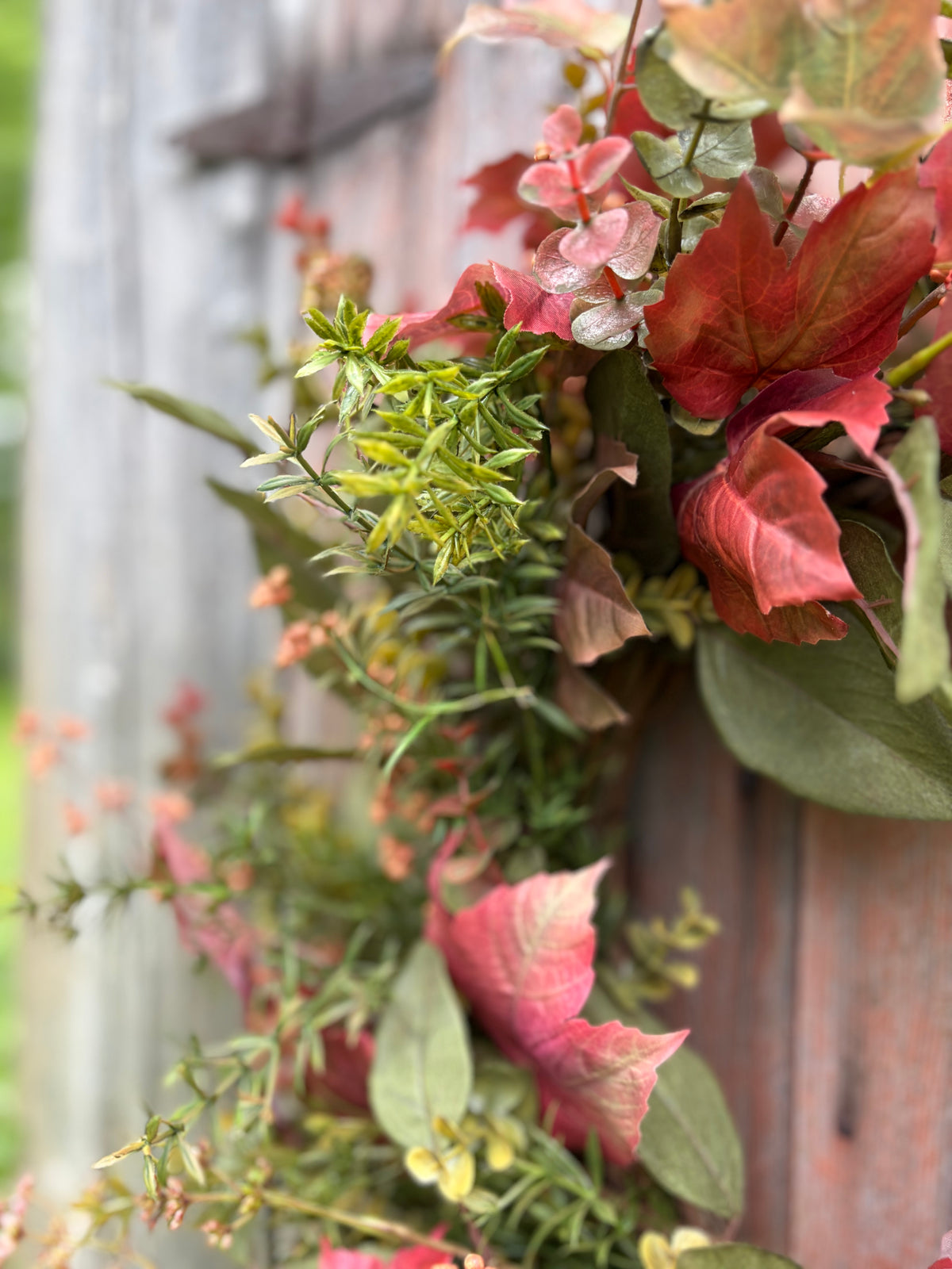 Maple Eucalyptus Wreath
