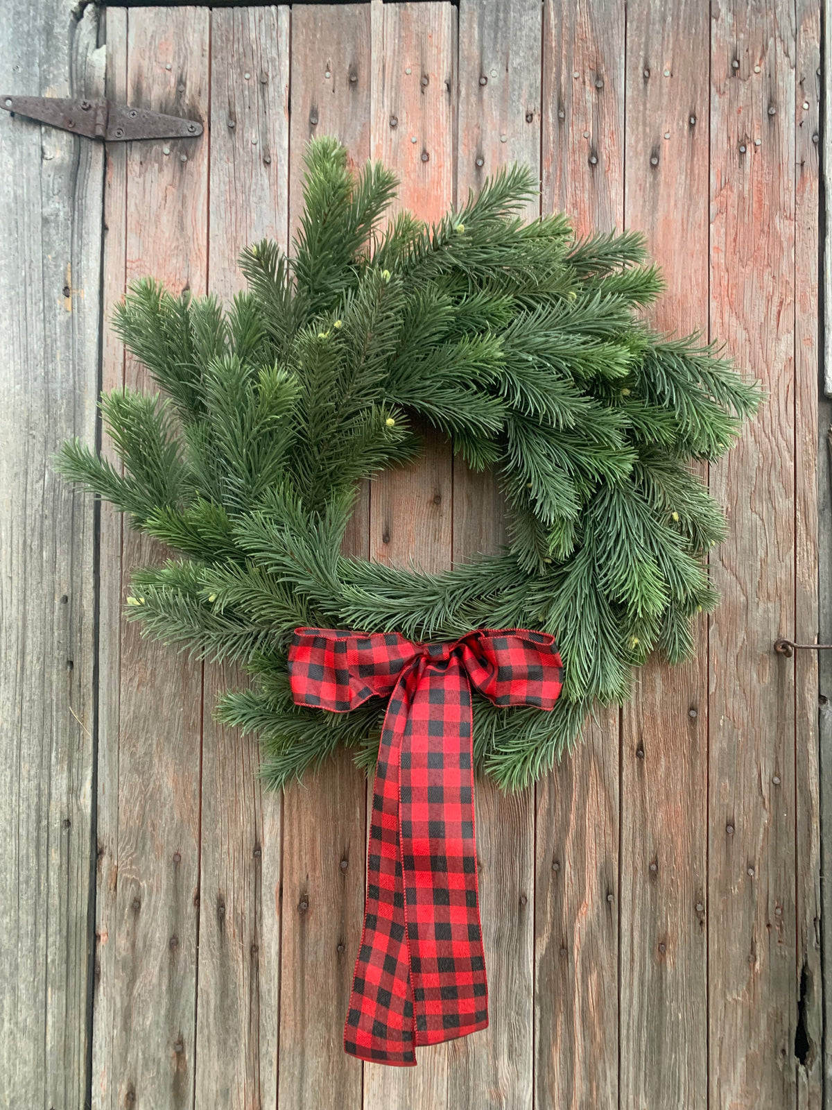 Winter Evergreen Wreath