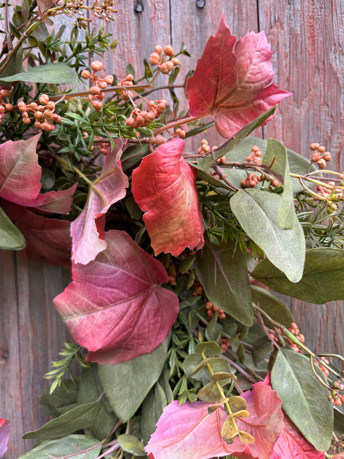 Maple Eucalyptus Wreath