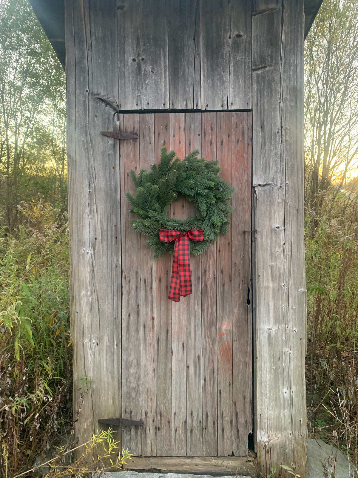 Winter Evergreen Wreath