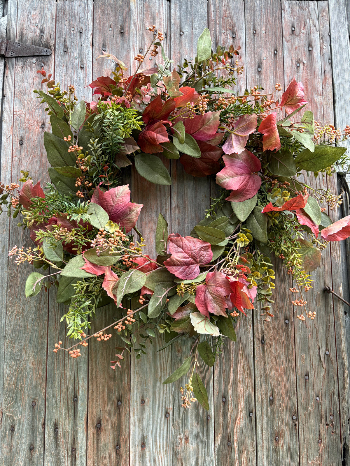 Maple Eucalyptus Wreath