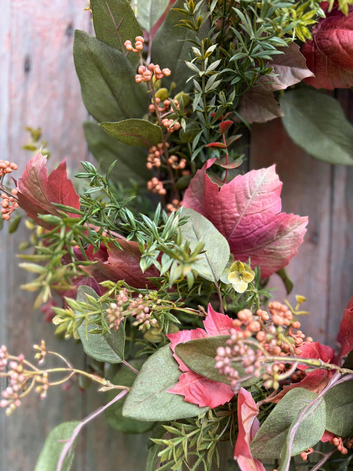 Maple Eucalyptus Wreath