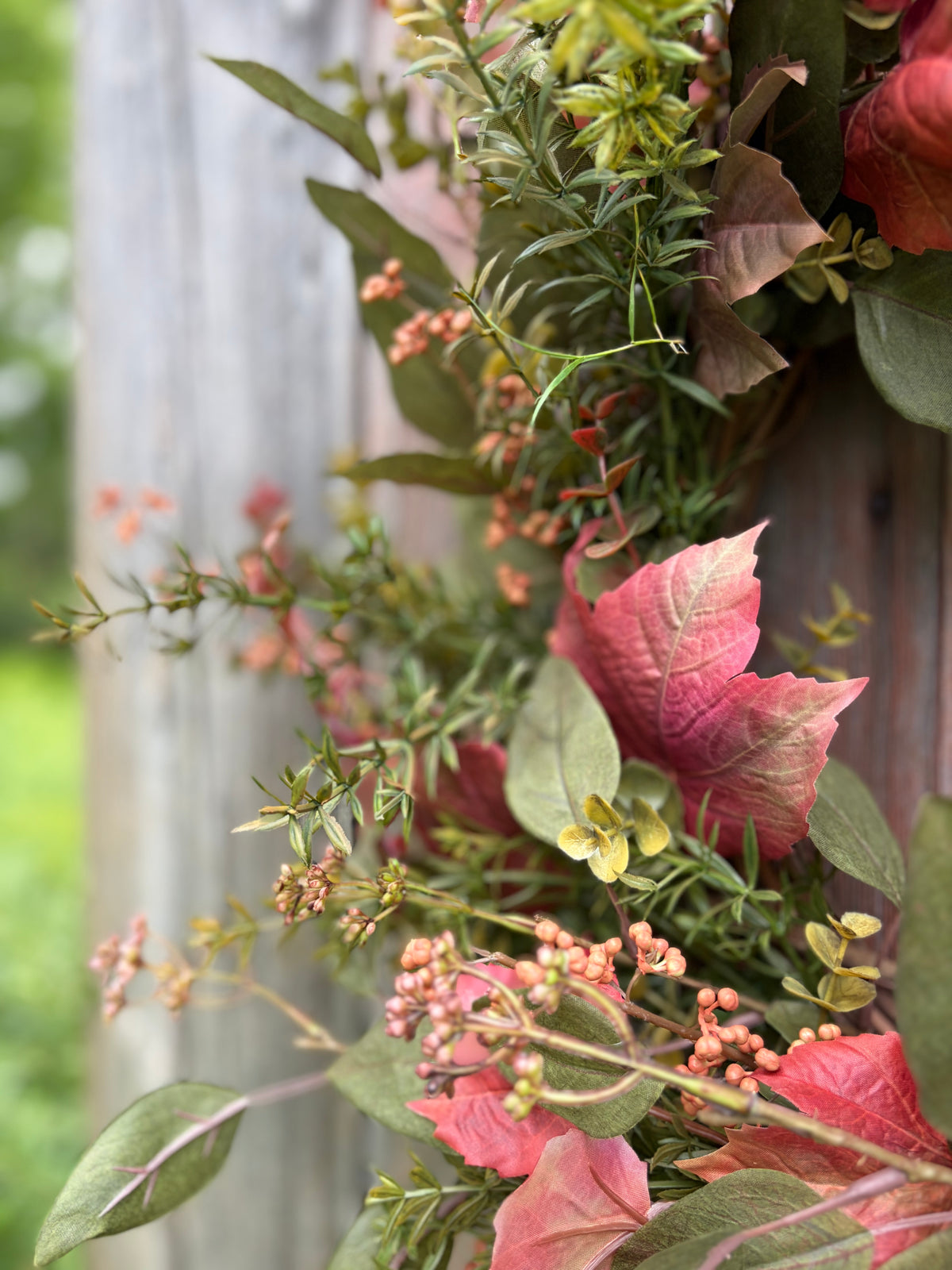 Maple Eucalyptus Wreath