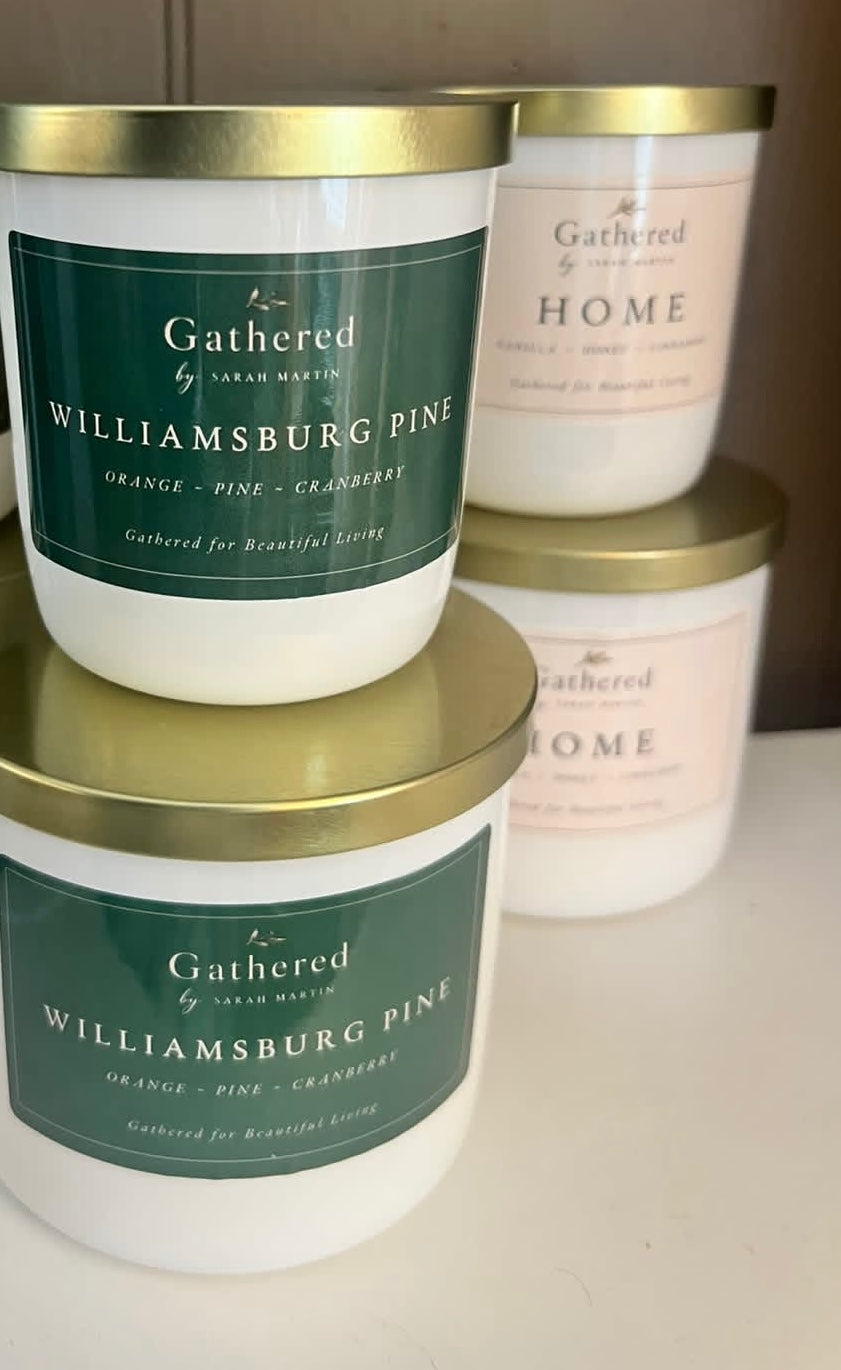 Williamsburg Pine Candle | Orange, Pine & Cranberry